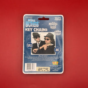 NIB 90s  : The Blues Brothers SNL -  vintage keychain vintage charms for bag nostalgia vintage keychains y2k collectible - Bag Crap