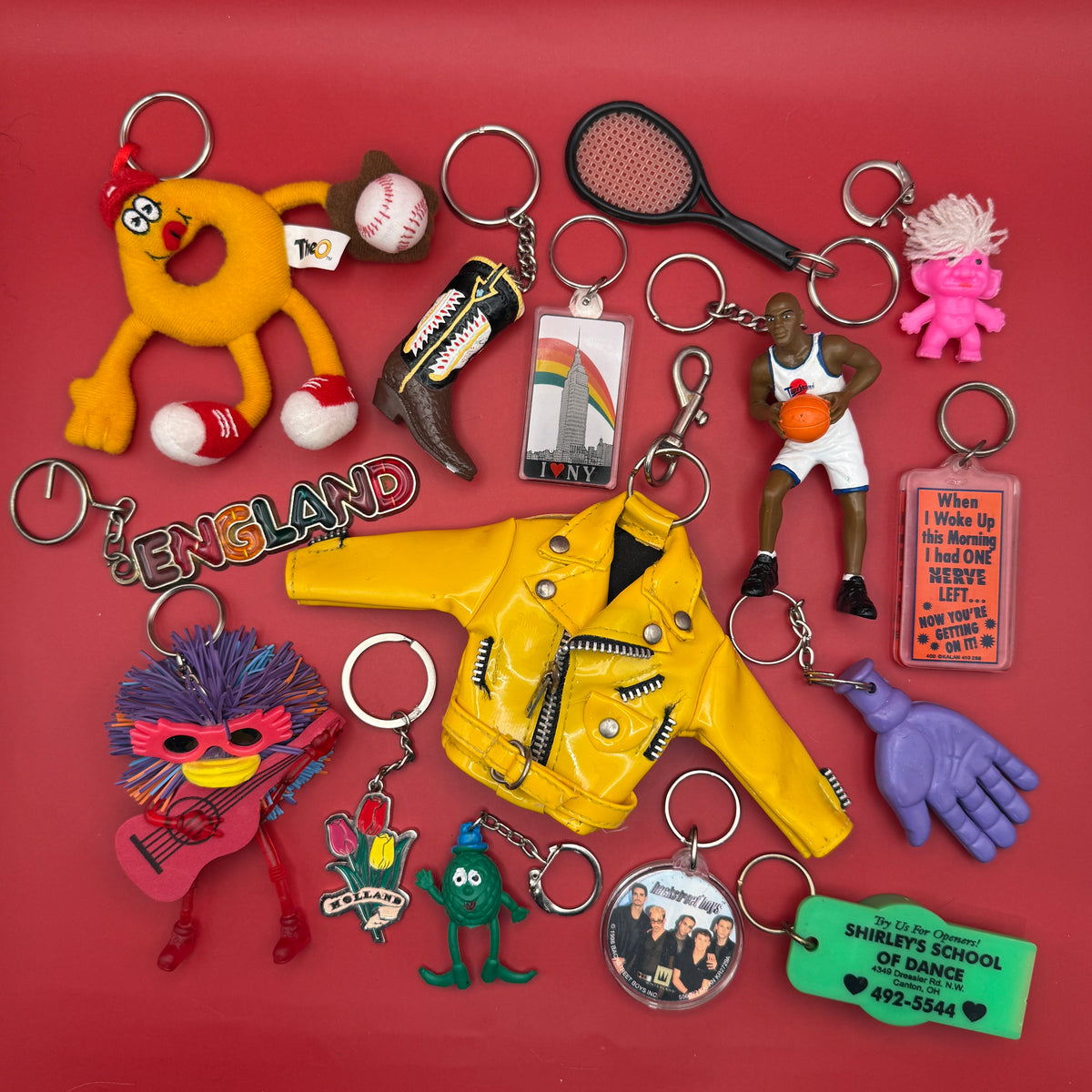 1970s-   s &  s: Drop 54 -  vintage keychain vintage charms for bag nostalgia vintage keychains y2k collectible - Bag Crap