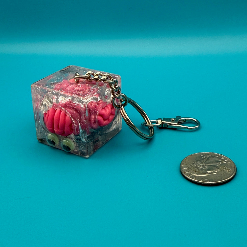 Vintage Spooky Halloween Keychains & Bag Charms