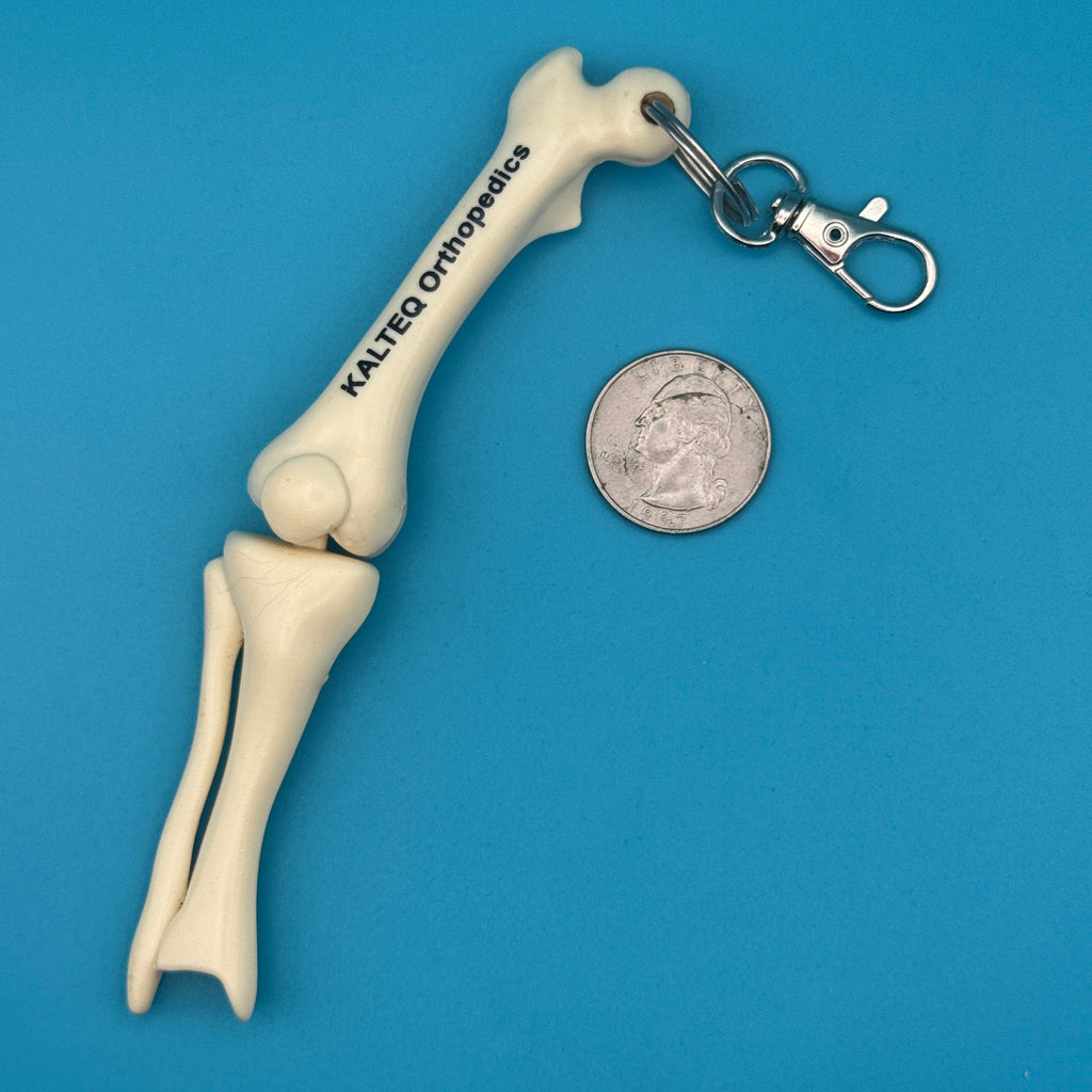 Vintage Spooky Skeleton Halloween Keychains & Bag Charms
