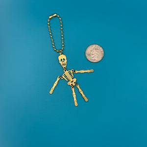 Spooky Skeleton Halloween s &  s -  vintage keychain vintage charms for bag nostalgia vintage keychains y2k collectible - Bag Crap