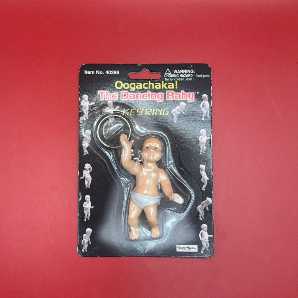 RARE NIB 90s Vintage Keychain: Oogachaka! The Dancing Baby