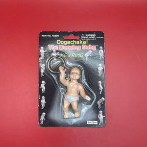 RARE NIB 90s  : Oogachaka! The Dancing Baby -  vintage keychain vintage charms for bag nostalgia vintage keychains y2k collectible - Bag Crap