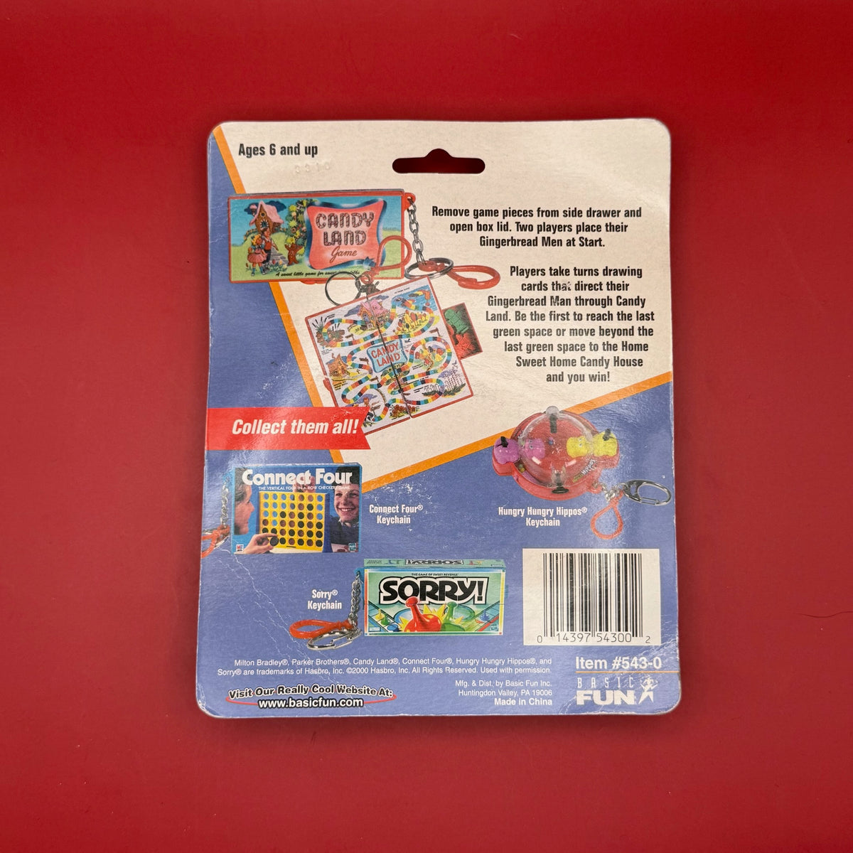 NIB   : Hasbro Candy Land -  vintage keychain vintage charms for bag nostalgia vintage keychains y2k collectible - Bag Crap