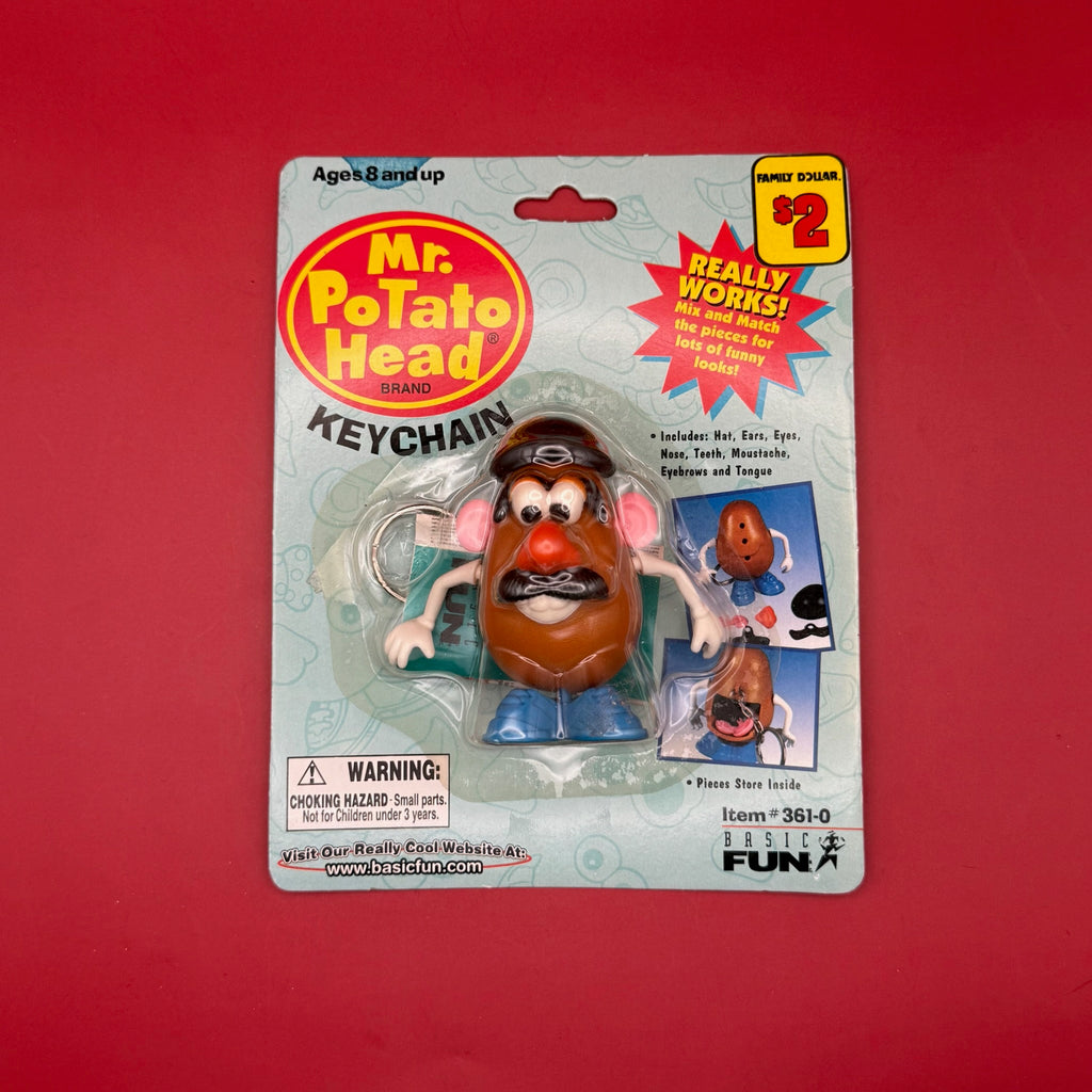 NIB 90s Vintage Keychain: Mr. Potato Head