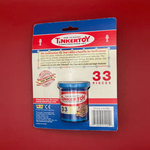 NIB   : The Classic Tinkertoy Construction Set -  vintage keychain vintage charms for bag nostalgia vintage keychains y2k collectible - Bag Crap