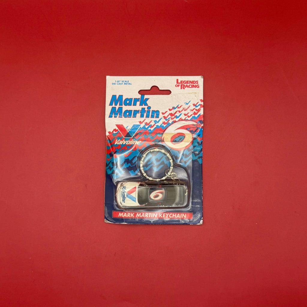 NIB 90s Vintage Keychain: Valvoline Mark Martin 6