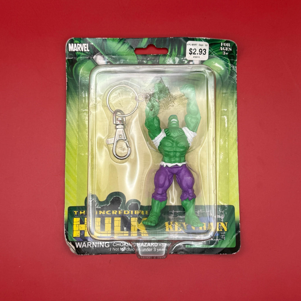 NIB Y2K Vintage Keychain: Marvel The Incredible Hulk