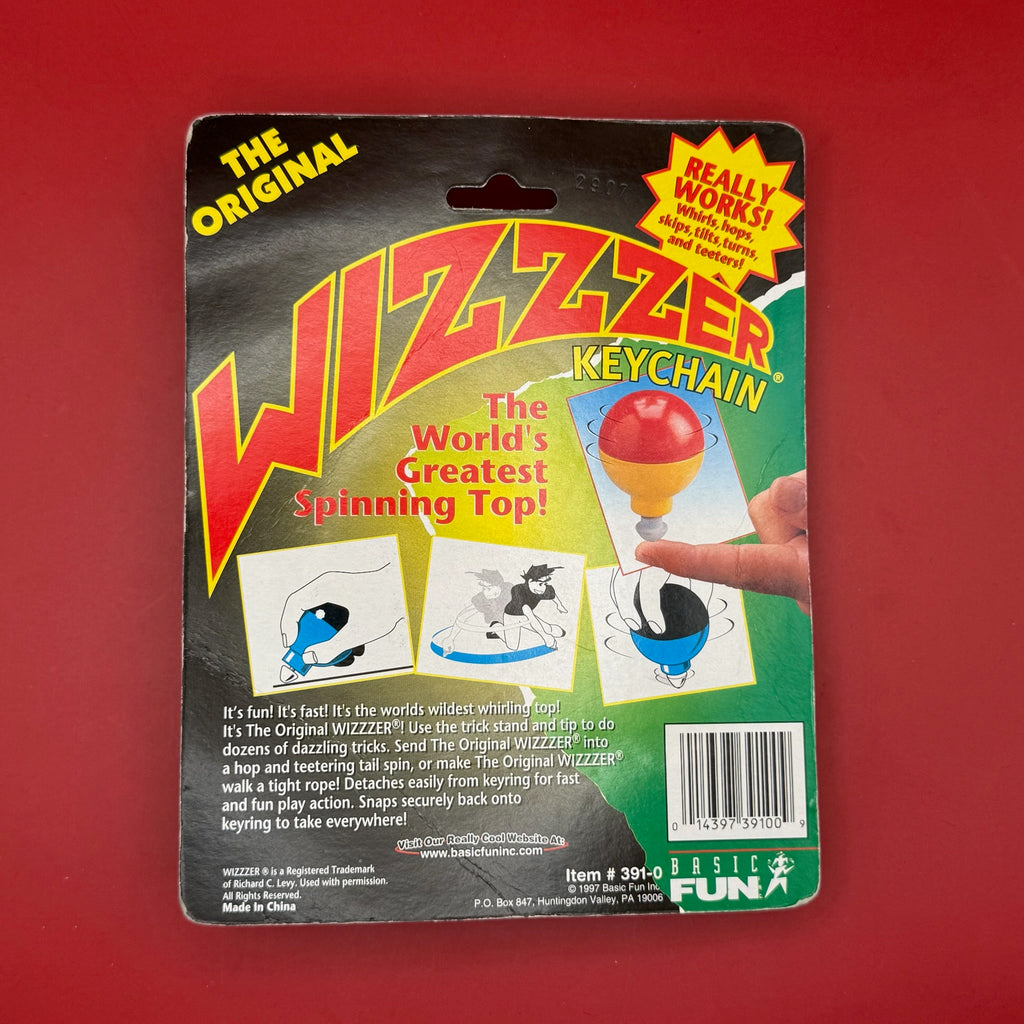 NIB 90s Vintage Keychain: The Original Wizzzer