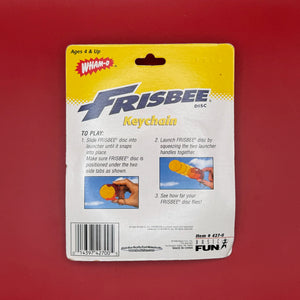 NIB 90s  : Frisbee Disc -  vintage keychain vintage charms for bag nostalgia vintage keychains y2k collectible - Bag Crap