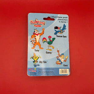NIB   : Kelloggs Team Tony Dig 'Em -  vintage keychain vintage charms for bag nostalgia vintage keychains y2k collectible - Bag Crap