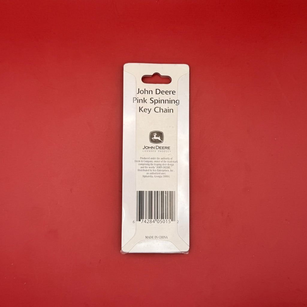 NIB 90s Vintage John Deere Gold Keychain