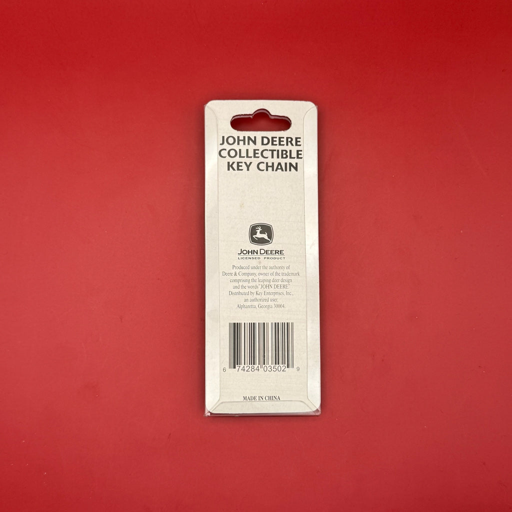 NIB 90s Vintage Keychain: John Deere
