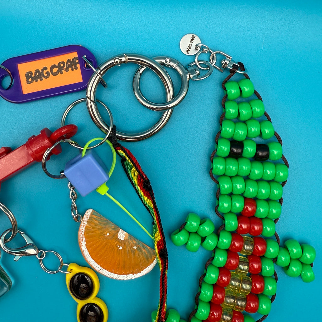 BAG CRAP x COSMOPOLITAN MAGAZINE: Vintage Keychain & Bag Charm Pack 6