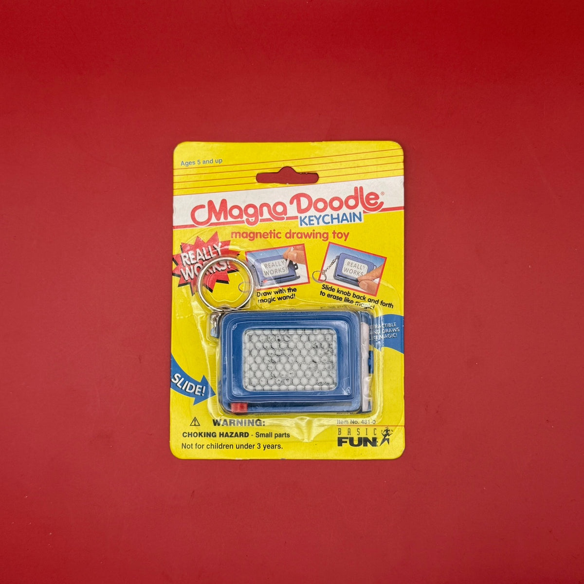 NIB 90s  : Magna Doodle -  vintage keychain vintage charms for bag nostalgia vintage keychains y2k collectible - Bag Crap