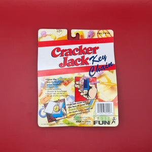 NIB 90s  : Cracker Jack -  vintage keychain vintage charms for bag nostalgia vintage keychains y2k collectible - Bag Crap