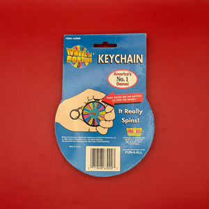 NIB   : Wheel of Fortune -  vintage keychain vintage charms for bag nostalgia vintage keychains y2k collectible - Bag Crap