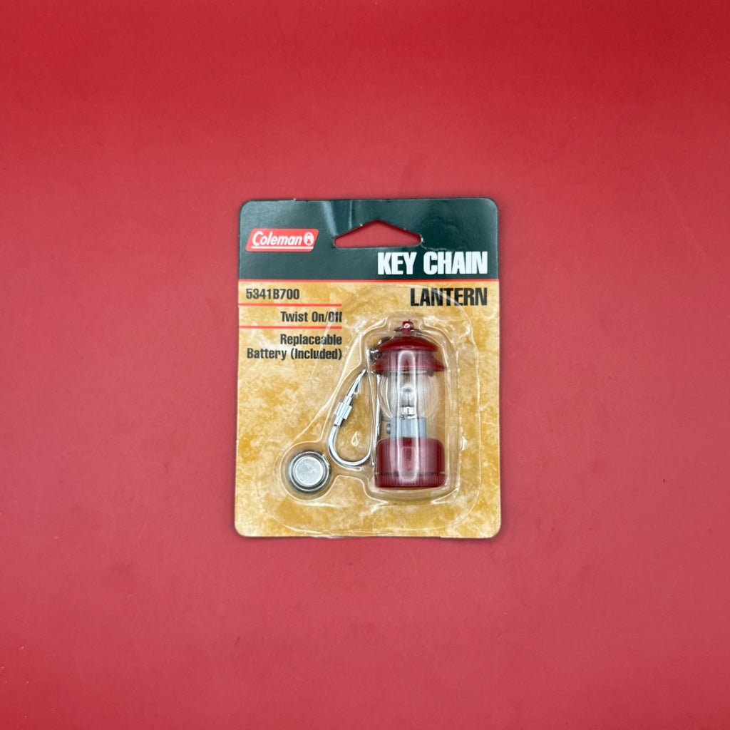 NIB Vintage Keychain: Coleman Lantern