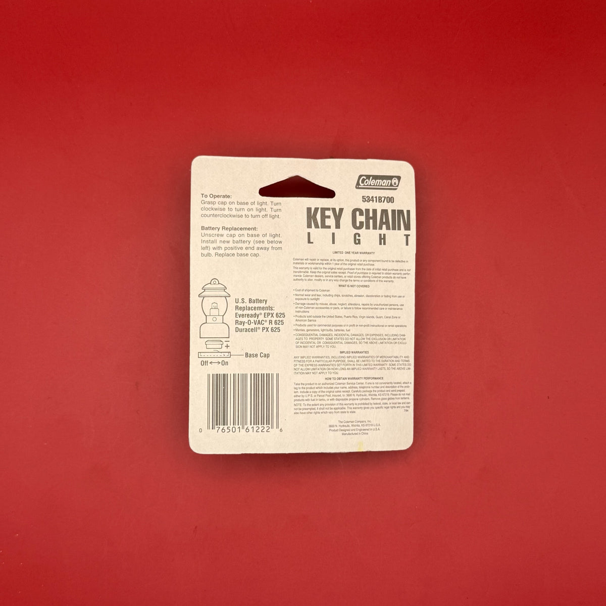 NIB  : Coleman Lantern -  vintage keychain vintage charms for bag nostalgia vintage keychains y2k collectible - Bag Crap