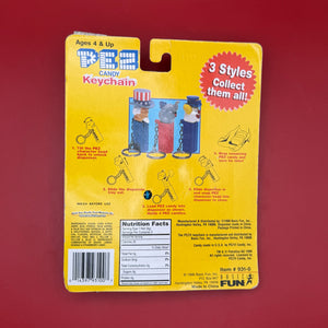NIB 90s  : Clown PEZ Candy -  vintage keychain vintage charms for bag nostalgia vintage keychains y2k collectible - Bag Crap