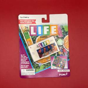 NIB 90s  : The Game of Life -  vintage keychain vintage charms for bag nostalgia vintage keychains y2k collectible - Bag Crap