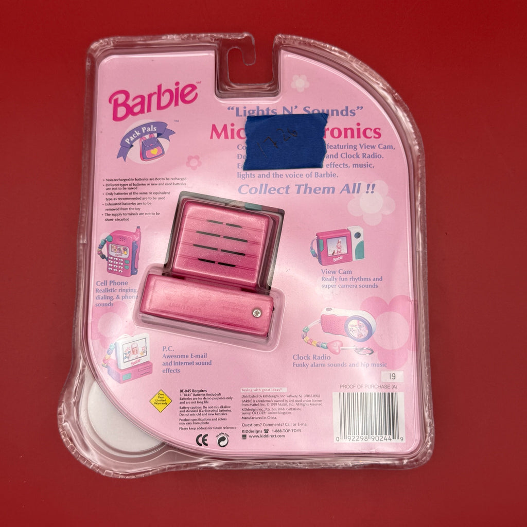 NIB 90s Vintage Keychain: Barbie 