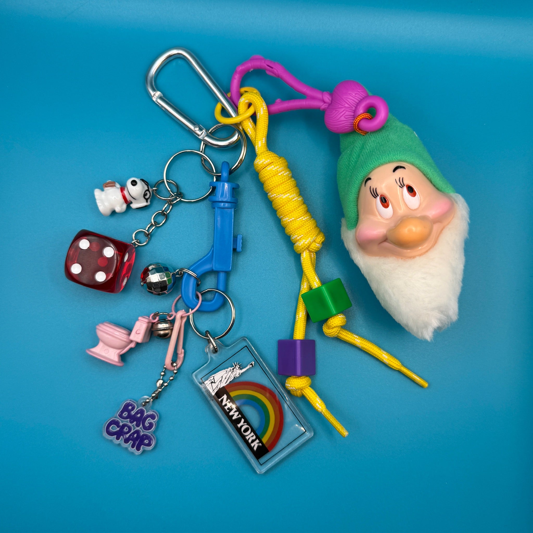 'Bashful' NYC   Pack - vintage bag charm packs nostalgia vintage y2k vintage keychain vintage charms for bag nostalgia vintage keychains y2k collectible - Bag Crap