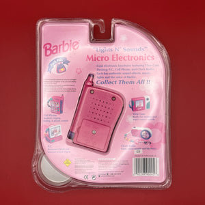 NIB 90s  : Barbie 'Lights N' Sounds' Micro Electronics -  vintage keychain vintage charms for bag nostalgia vintage keychains y2k collectible - Bag Crap