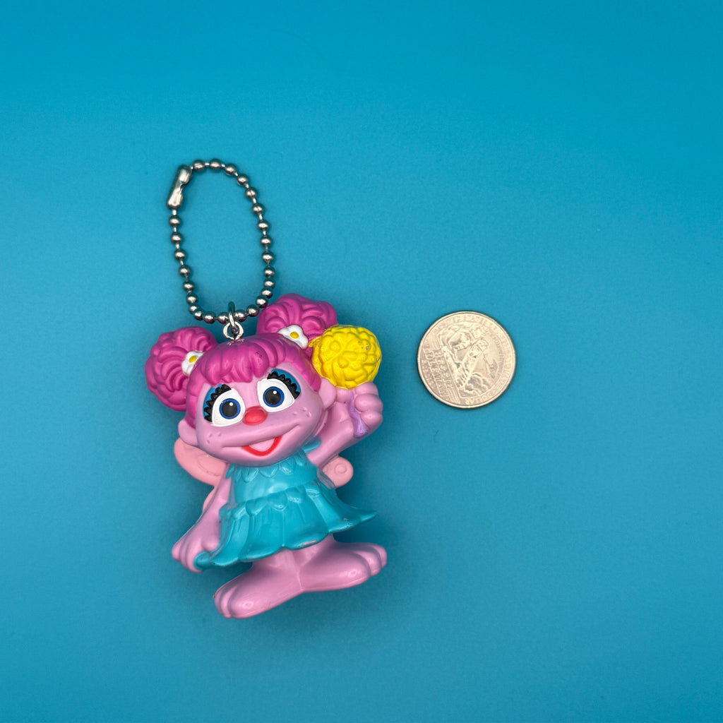 Vintage Sesame Street Toy Bag Charms - C. Abby Cadabby