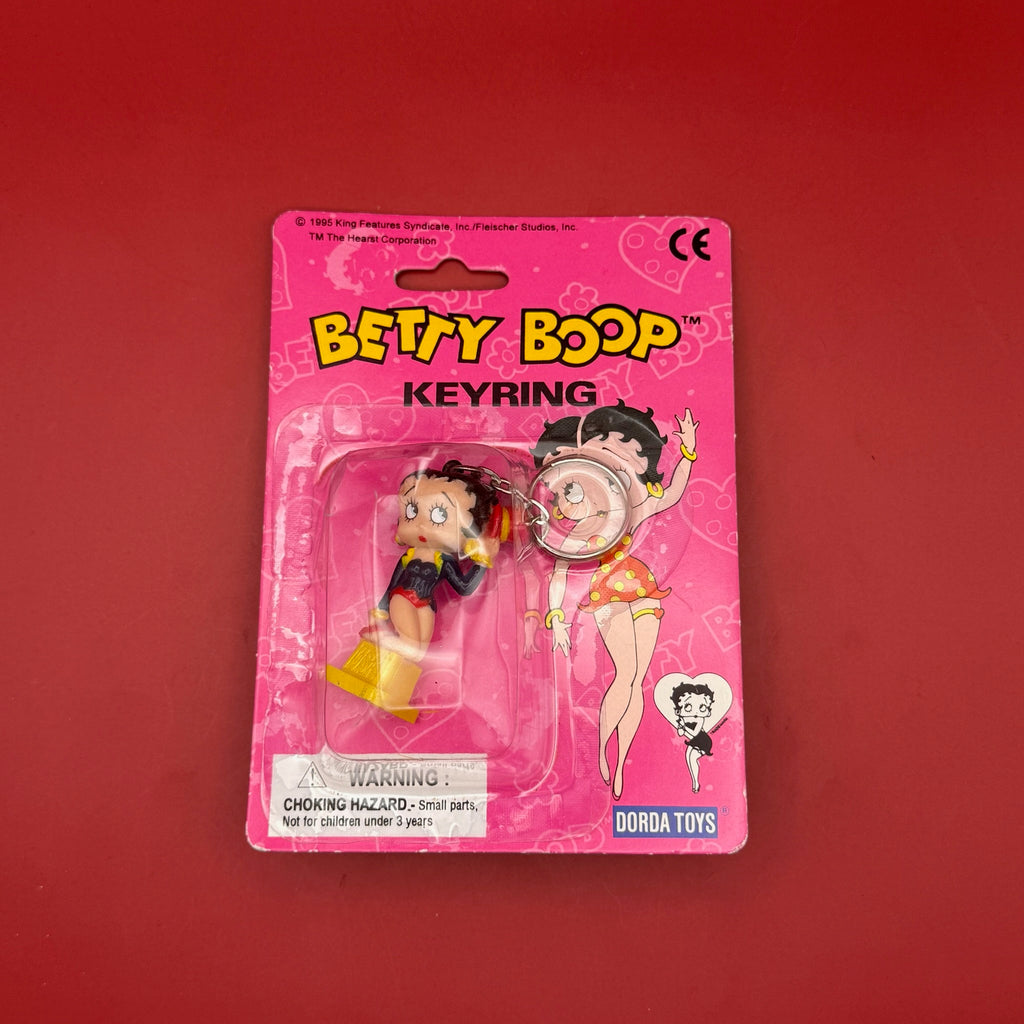 NIB 90s Vintage Keychain: Betty Boop