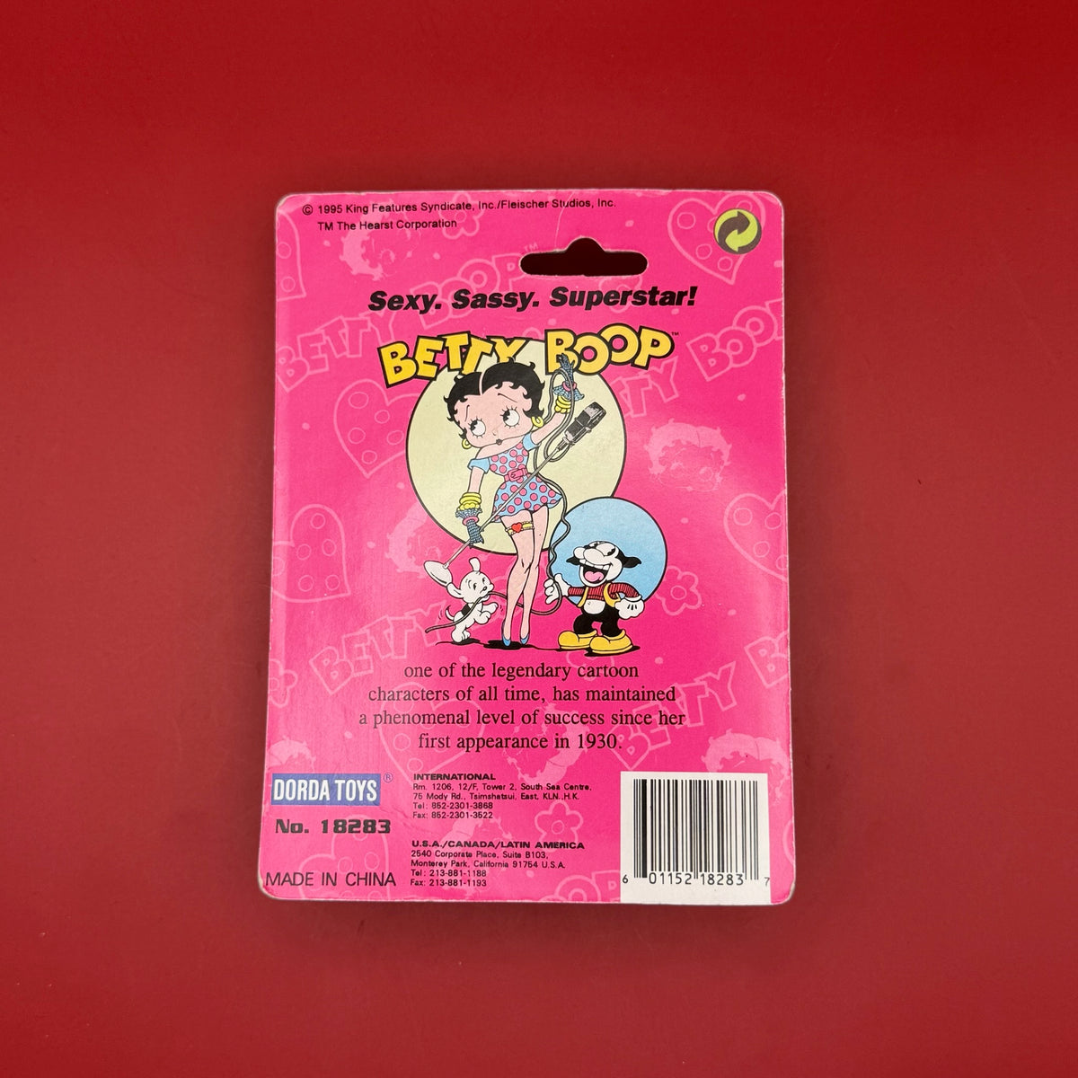 NIB 90s  : Betty Boop -  vintage keychain vintage charms for bag nostalgia vintage keychains y2k collectible - Bag Crap