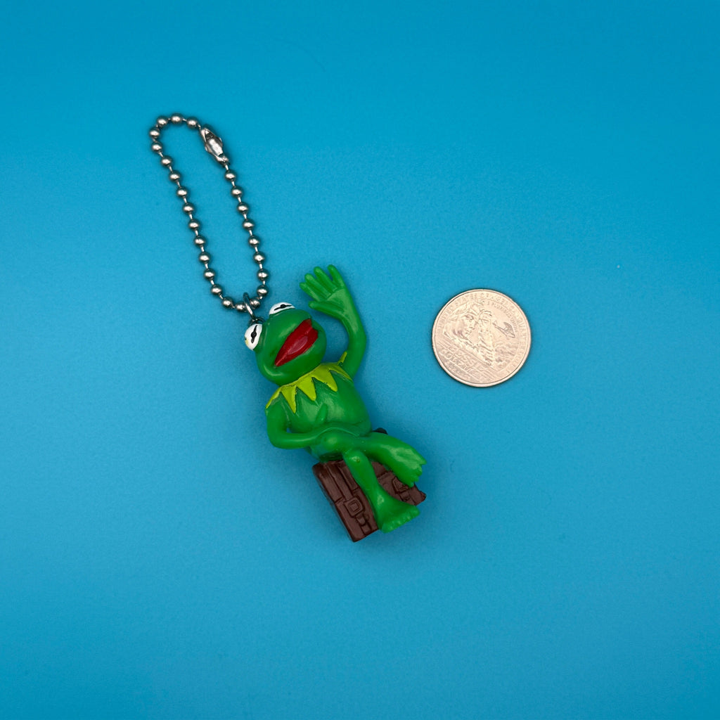 The Muppets Vintage Toy Bag Charms - I. Kermit the Frog Sitting
