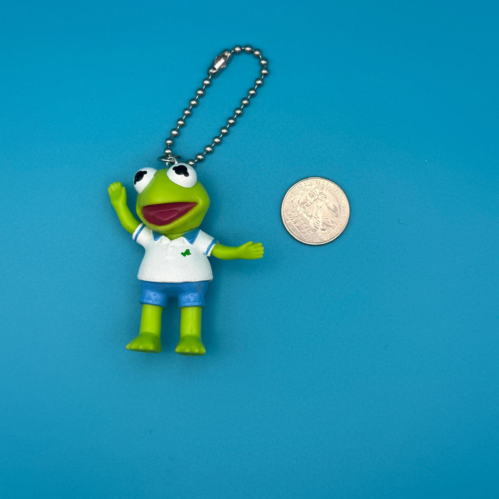 The Muppets Vintage Toy Bag Charms - E. Kermit the Frog Waving