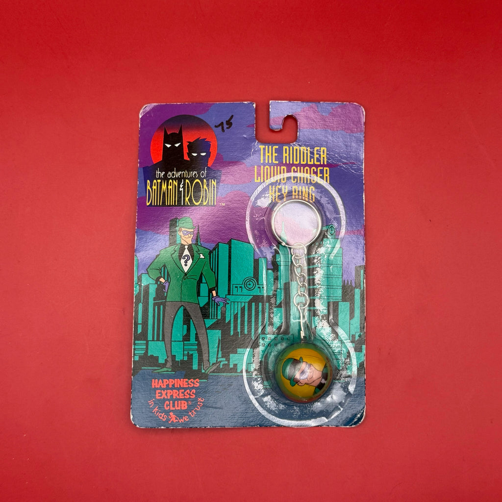 NIB 90s Vintage Keychain: The Riddler Liquid Chaser