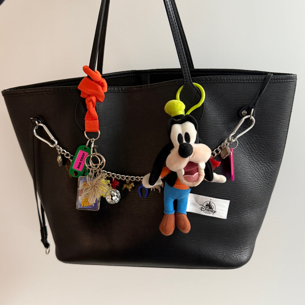 Vintage Y2K Goofy Plush Bag Charm