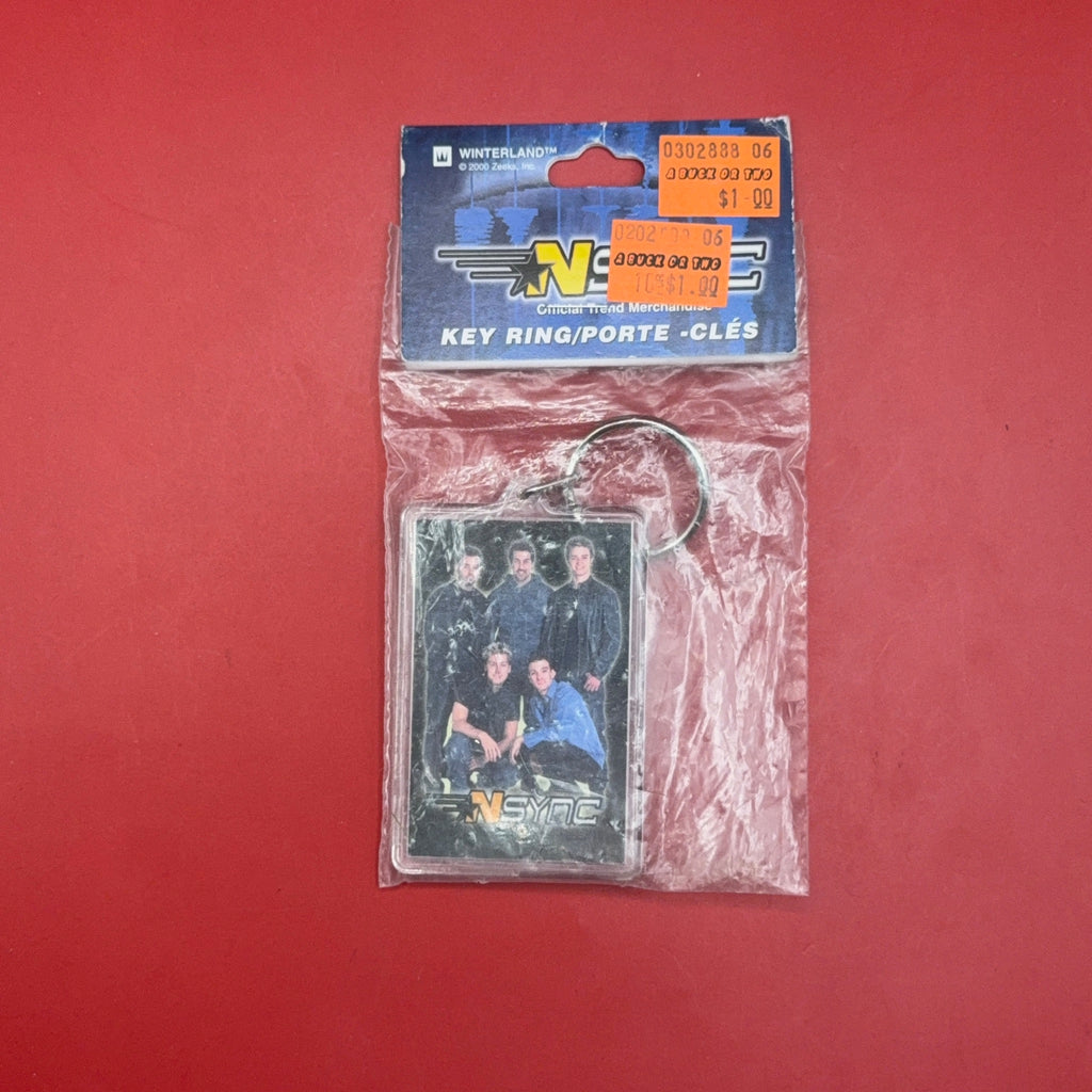 NIB Y2K Vintage Keychain: NSYNC Official Trend Merchandise