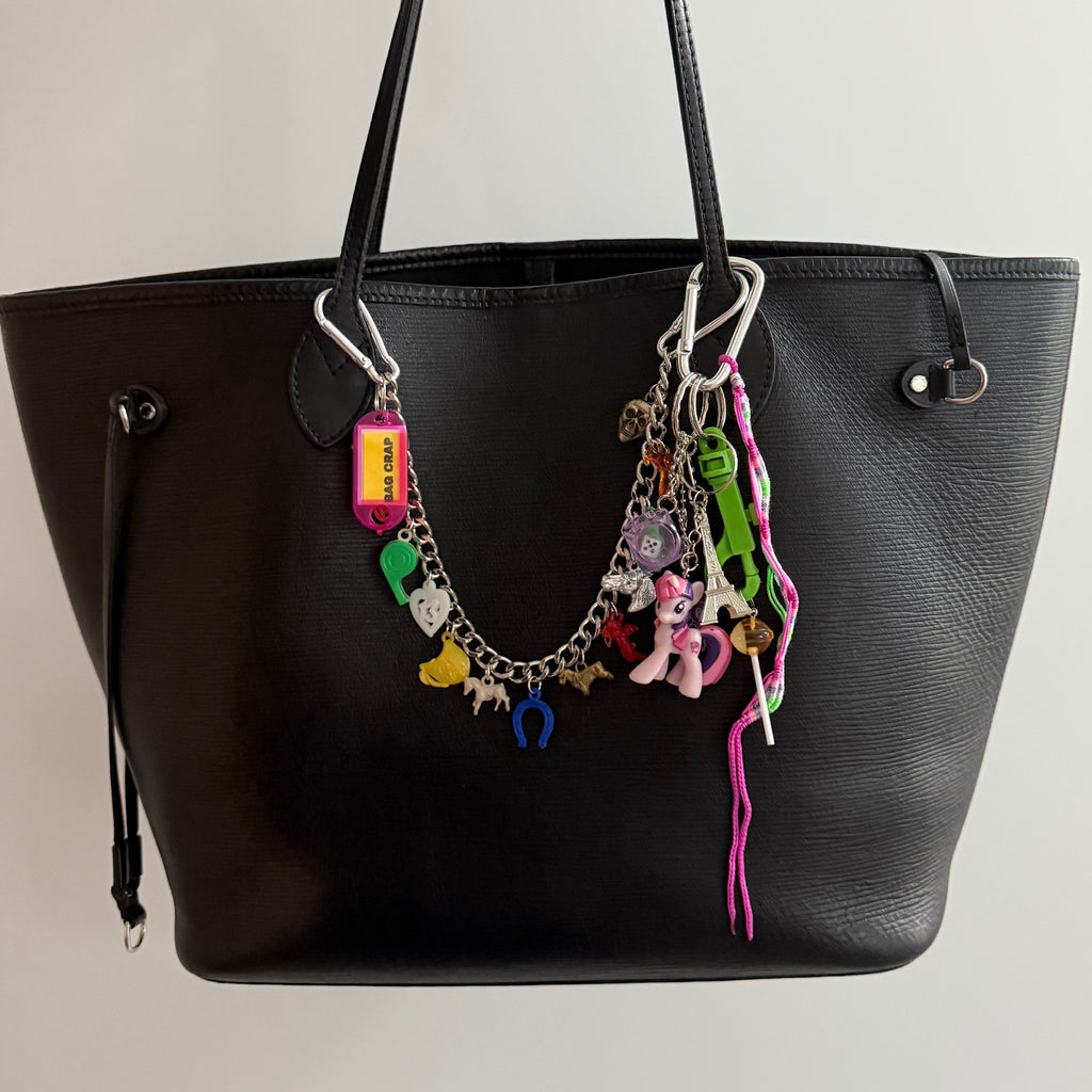 Vintage Pink and Purple 'My Little Pony' Bag Charm Pack