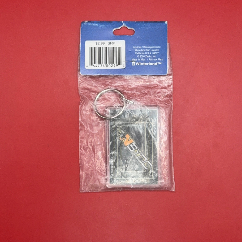 NIB Y2K Vintage Keychain: NSYNC Official Trend Merchandise
