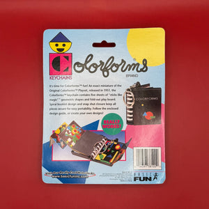 NIB 90s  : Colorforms Brand -  vintage keychain vintage charms for bag nostalgia vintage keychains y2k collectible - Bag Crap
