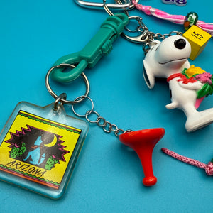 Snoopy Flowers   Pack - vintage bag charm packs nostalgia vintage y2k vintage keychain vintage charms for bag nostalgia vintage keychains y2k collectible - Bag Crap