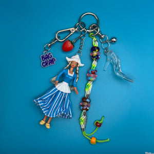 1990s Dutch Barbie   Pack - vintage bag charm packs nostalgia vintage y2k vintage keychain vintage charms for bag nostalgia vintage keychains y2k collectible - Bag Crap
