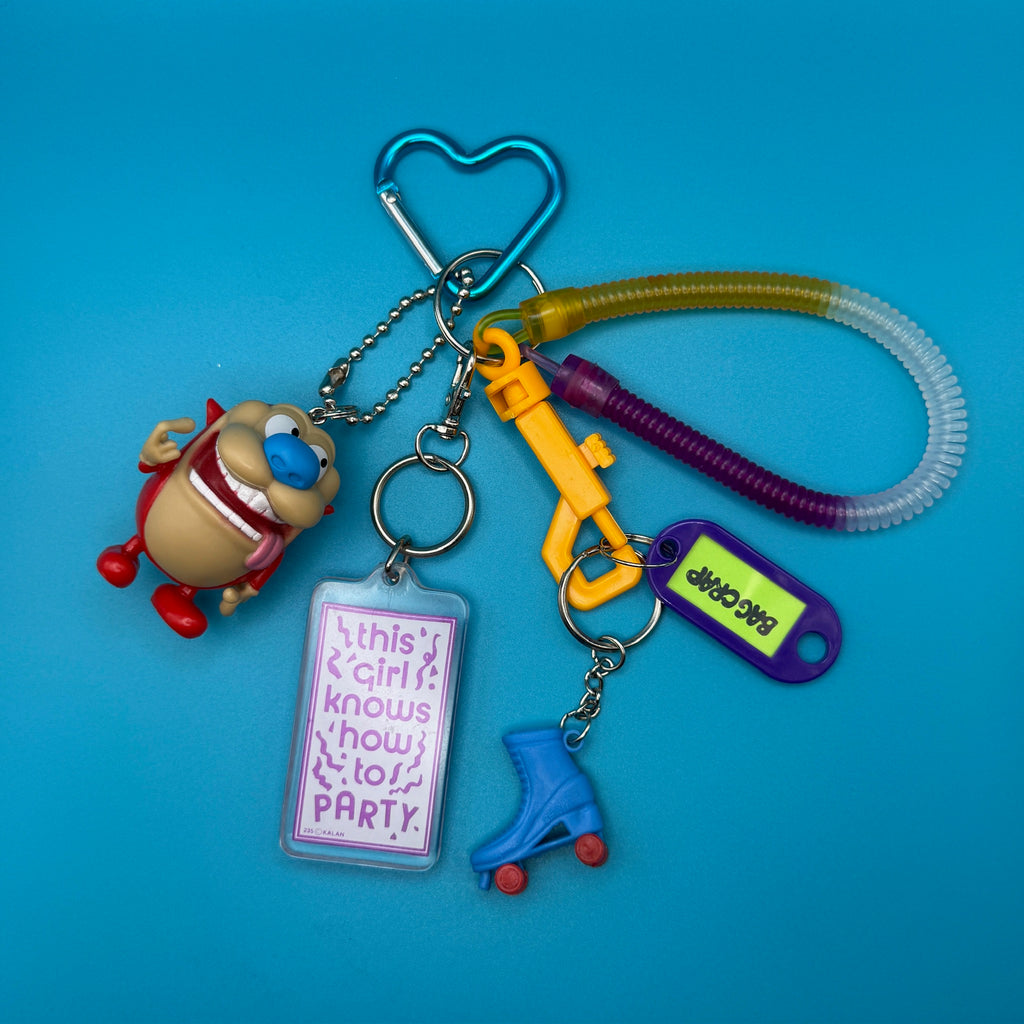 Vintage Ren & Stimpy Bag Charm Pack