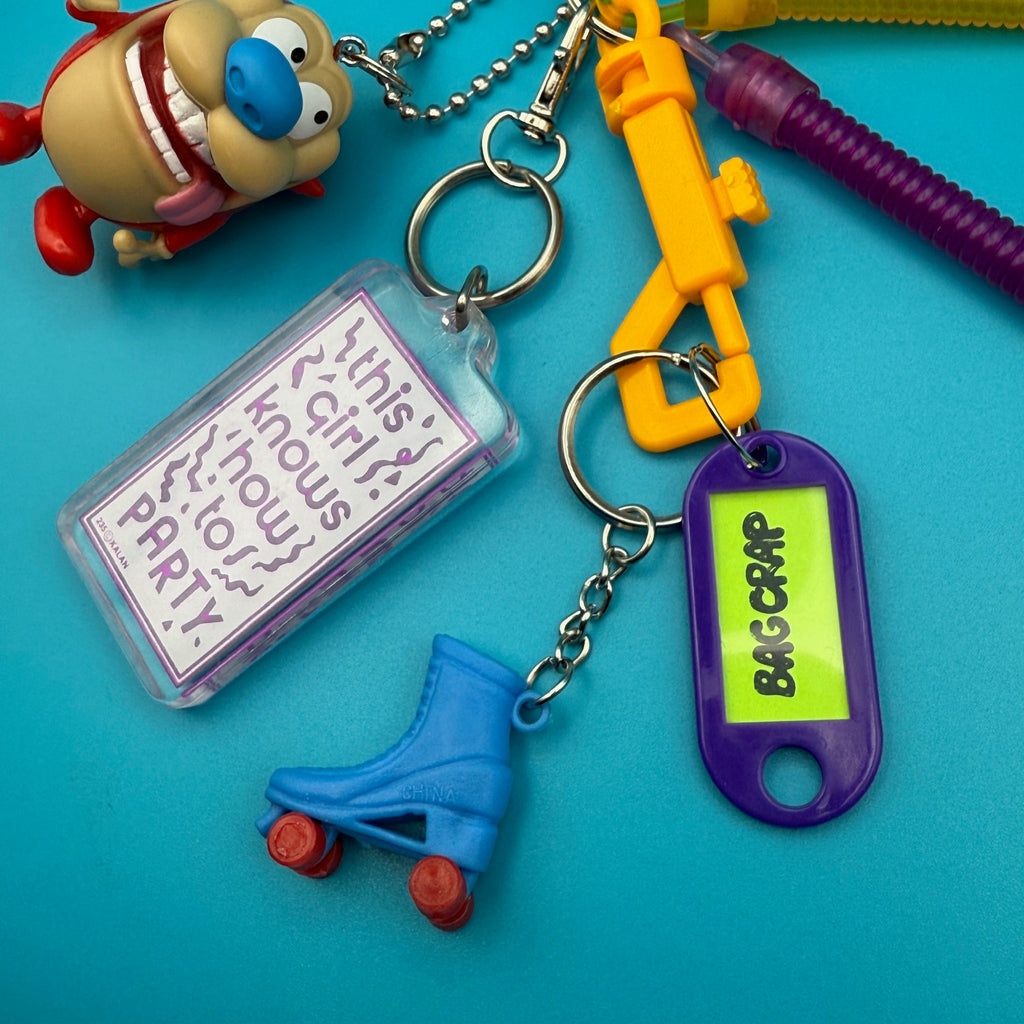 Vintage Ren & Stimpy Bag Charm Pack