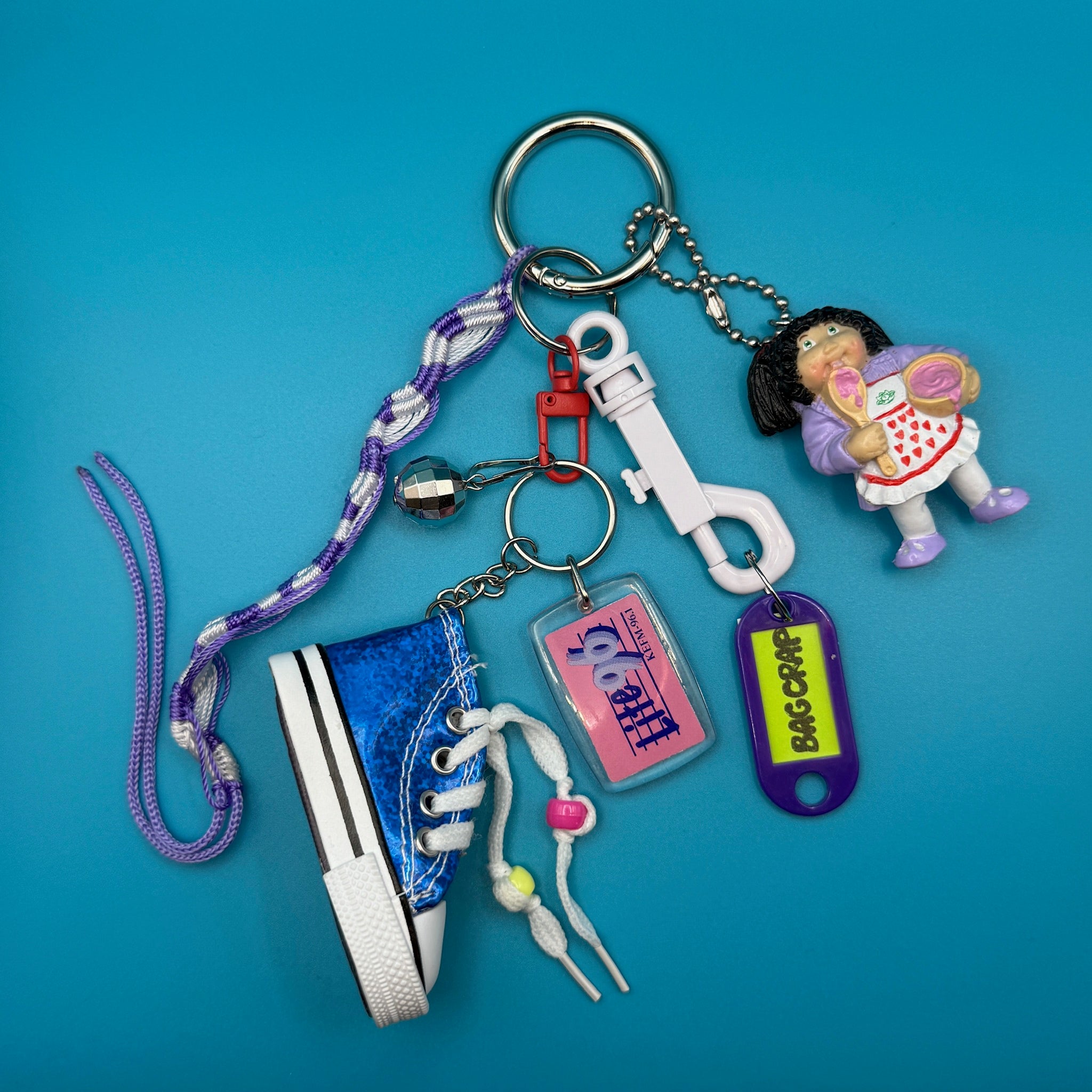 1980s Cabe Patch   Pack - vintage bag charm packs nostalgia vintage y2k vintage keychain vintage charms for bag nostalgia vintage keychains y2k collectible - Bag Crap