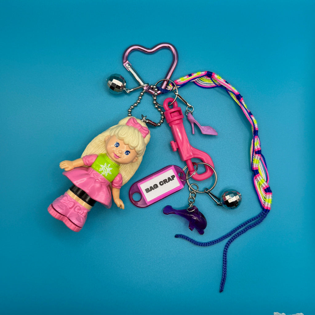 Vintage 1990s Happy Meal Doll Bag Charm Pack