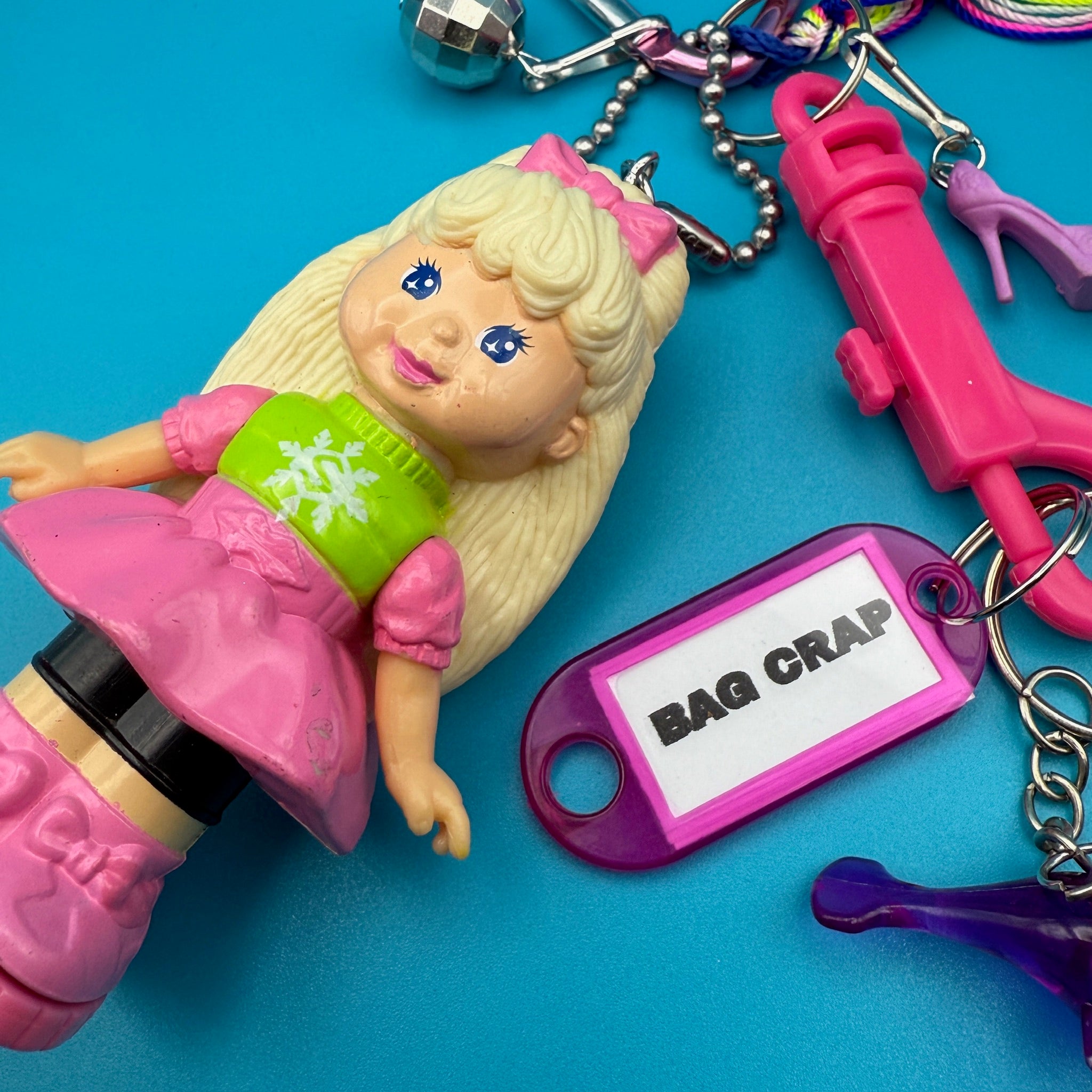1990s Happy Meal Doll   Pack - vintage bag charm packs nostalgia vintage y2k vintage keychain vintage charms for bag nostalgia vintage keychains y2k collectible - Bag Crap
