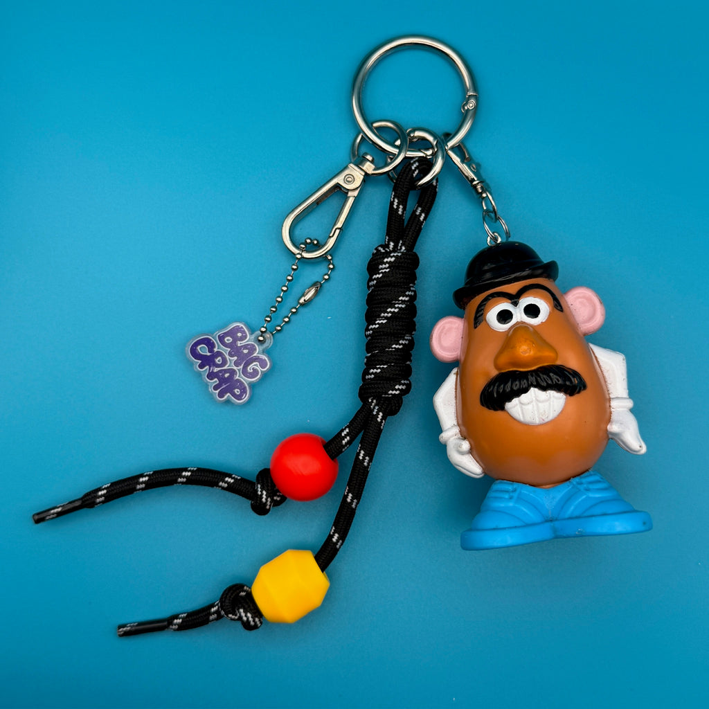 Vintage 90s Mr. Potato Head Bag Charm Pack