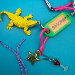 Bag Crap - BAG CRAP x COSMOPOLITAN MAGAZINE: Vintage Keychain & Bag Charm Pack 24