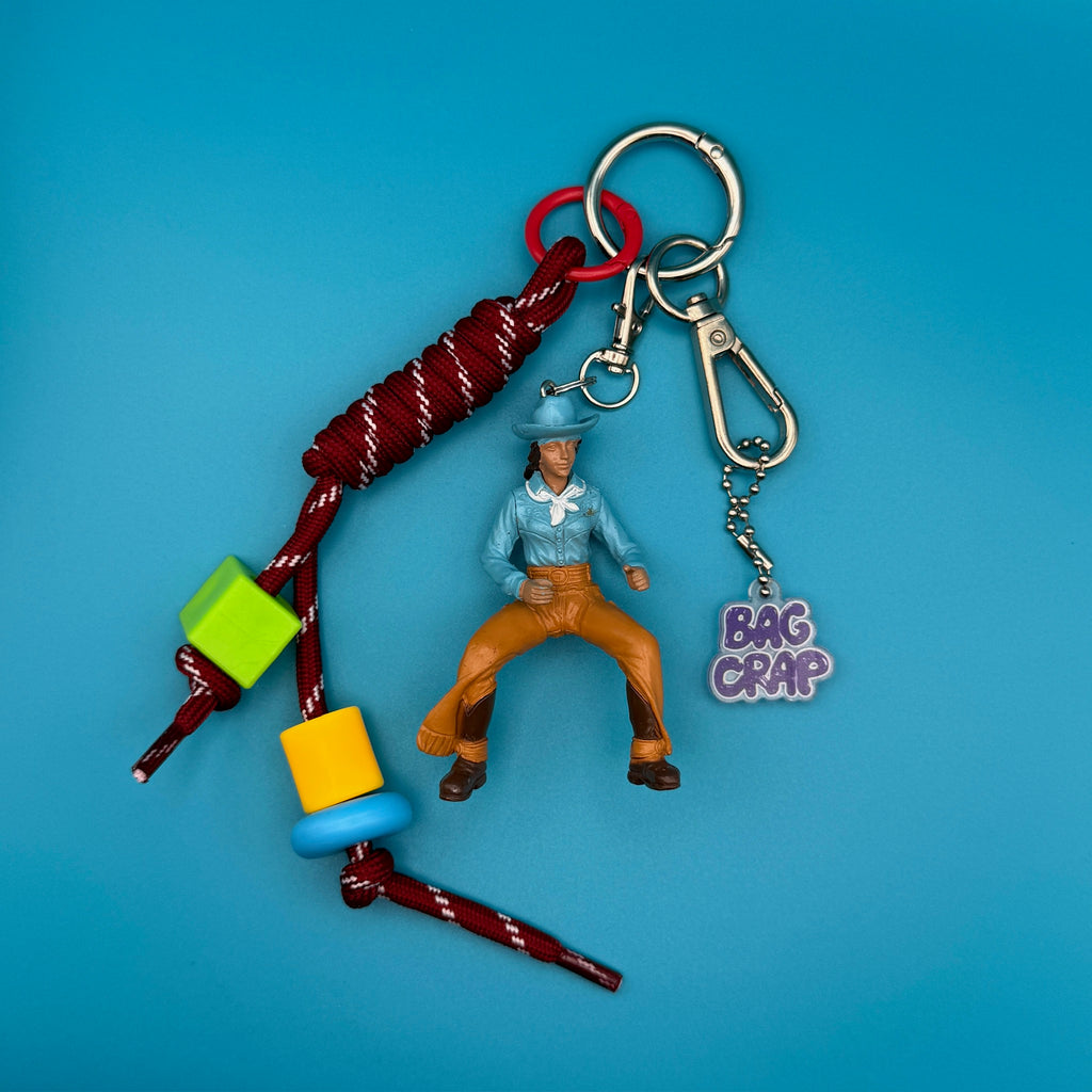 Vintage Cowgirl Bag Charm Pack