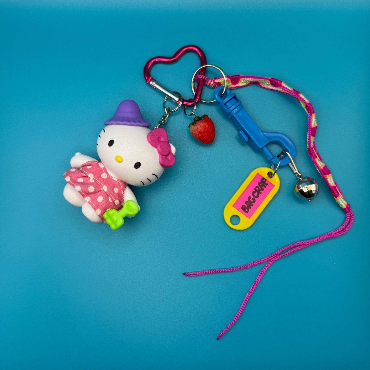 Hello Kitty   Pack - hello kitty sanrio japan kawaii rare vintage keychain vintage charms for bag nostalgia vintage keychains y2k collectible - Bag Crap